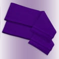 thumbnail image 3 of Men's Cotton Headband Sweatband 2-Pack 3" Wide Size Medium Yoga Sports Fitness Made in USA Purple, 3 of 5
