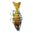 thumbnail image 2 of Señuelos s Crankbait Bass Señuelos de trucha cebo, cebo de natación de hundimiento Rallentare articudo 9 "cebos de natación , LO B-lo DYNWAVEMX Señuelo de pesca articulado, 2 of 6