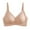 Beige, variant on Kaemgyyd Womens Comfortable Wireless Bras Full Coverage No Underwire Push up Bra Seamless Supportive Adjustable Strap Everyday Bras