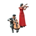 thumbnail image 2 of 2 figuras de músico CUTICAT a escala 1/64 violinista coleccionables accesorios fotografía, 2 of 8