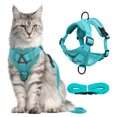 thumbnail image 2 of Correa Set Pet para Arnés Cofre Gato Graso Reflectante Ropio Transpirable (lago) Azul, 2 of 8