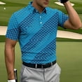 thumbnail image 4 of LIaqionyy Golf Shirts for Men Business Sports Short Sleeve Shirt Mens Lightweight Collared Printed Work Tops, 4 of 6