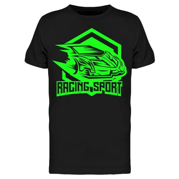 : Racing Sport T-Shirt Men -Image by Shutterstock, Male x-Large