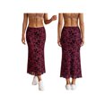 thumbnail image 2 of LMLYSoH Women's Long Floral Skirts Fashionable High Waisted Bodycon Going Out Fish Tail Mesh Skirt, 2 of 9