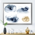 thumbnail image 3 of Designart 'Abstract Of Gold and Dark Blue Cloud' Modern Framed Art Print, 3 of 4