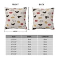 thumbnail image 4 of Funda de almohada decorativa con dibujos animados de Mickey Mouse, para decoración del hogar y el sofá, elige una funda de cojín de temporada feliz de 24 x 24 pulgadas, 4 of 8