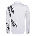 thumbnail image 3 of COOFANDY Men's Fashion Print Dress Shirt Casual Cotton Button Down Shirts, 3 of 7