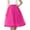 Hot Pink, variant on Womens Tulle Skirts Elastic High Waist Pleated Skirt Mesh Flowy A-Line Party Midi Tutu Skirts