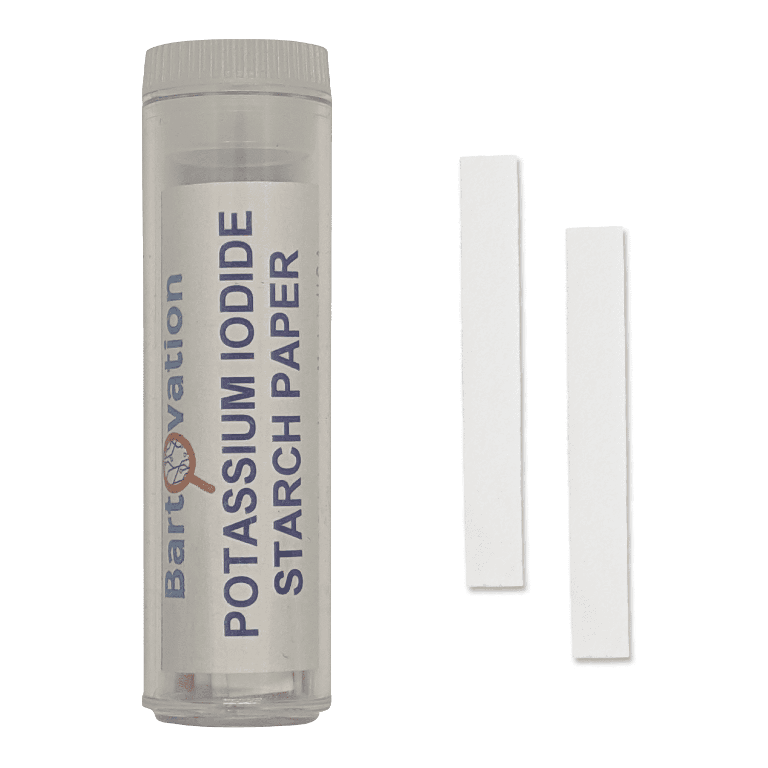 Potassium Iodide Starch Paper Test Strips [Vial of 100 Strips