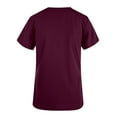 thumbnail image 4 of Mujeres de manga corta con cuello en V Tops Uniforme Día de la madre Impreso Bolsillos Blusa Enfermería Pompotops  hkajfhjk465064, 4 of 4