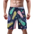 thumbnail image 1 of NICKSUN Men's Swim Trunks, Cute Print Quick Dry Summer Board Beach Shorts with Mesh Lining and Pockets, 1 of 6