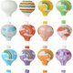 thumbnail image 3 of Linternas de papel con globos aerostáticos colgantes, decoración de fiesta para cumpleaños, bodas, Navidad, mercado de compromiso, 3 of 4