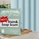 thumbnail image 1 of Forro de cortina de ducha esmerilado – Forro de ducha de PEVA premium para baño, sin BPA ni PVC, sin olor químico, cortina de ducha ligera con 3 imanes, ojales de metal – Escarcha, tamaño estándar, 1 of 4