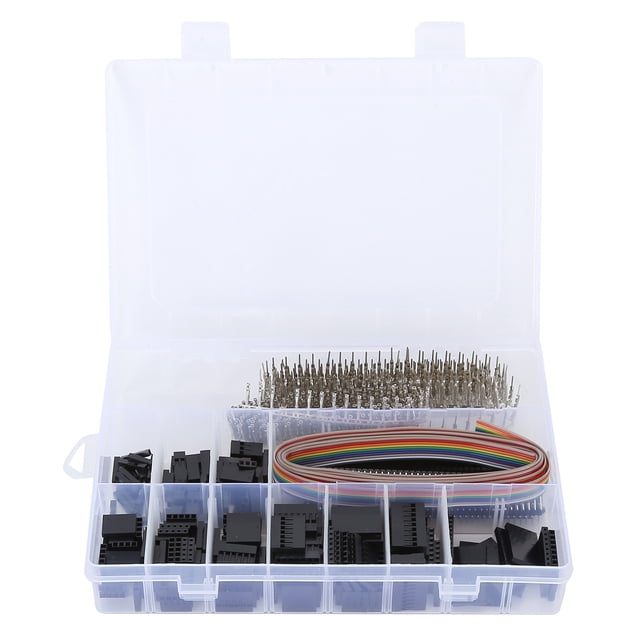 Adaptador de crimpado con conector de pines de latón ABS con revestimiento antioxidante para ATX EPS PCIE (666 piezas)