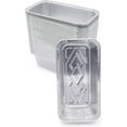 thumbnail image 3 of 2 LB Loaf Baking Pans Disposable Aluminum Foil with No Lids - For Homemade Cakes & Breads Counts 40, 3 of 3