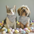 thumbnail image 2 of Dog Bandana 2 Pack,Flower Princess Pattern Bandanas for Dogs,Cat Bandana,Small/ Large Dog Bandana 2 Size,Dog Bandanas, 2 of 6