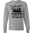 thumbnail image 3 of Inktastic Wyoming Yellowstone National Park Long Sleeve T-Shirt, 3 of 5