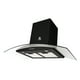 thumbnail image 5 of Combo Parrilla y Campana de Cocina Supra de Pared Cristal templado Negro de 87 cm SUPRA Combo Arezzo parrilla y campana 87 cm Negro, 5 of 6