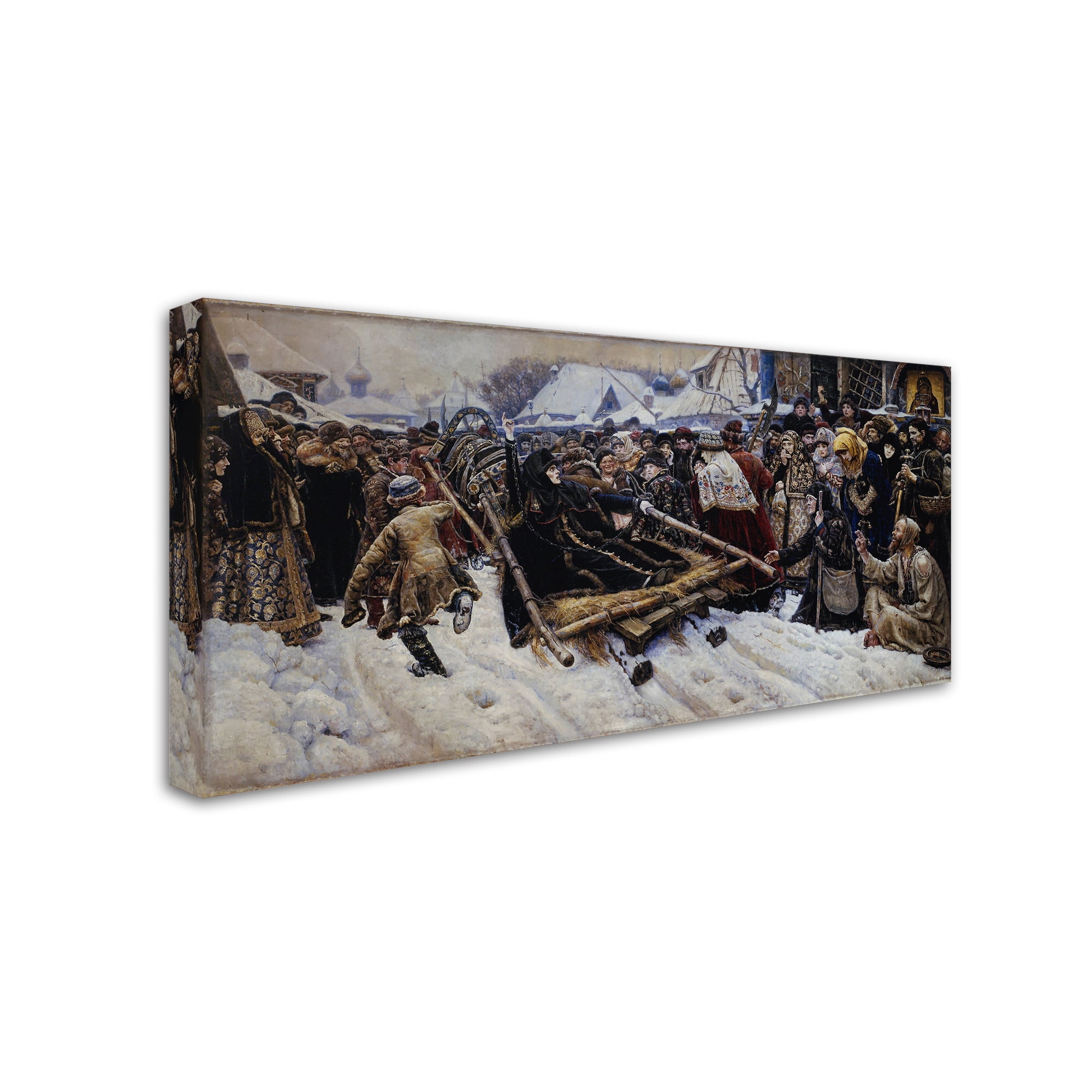 Trademark Fine Art 'Boyarina Morozova' Canvas Art by Vasily Surikov
