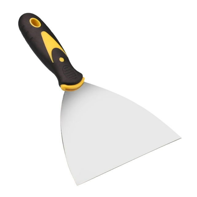 S SERENABLE Putty Knife Paint Scraper Multipurpose for Plaster Removing Wallpaper Cement 6 inch