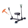 thumbnail image 3 of Soporte de caña de pesca antideslizanse resistente profesional estable base plegable plegable plegable ajustable soporte para aparejos de pesca de, 3 of 8