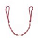 thumbnail image 1 of Curtain Rod Simple Curtain Hanging Ball Hook Tie Rope Curtain Buckle Curtain Tie A Pair (Maroon), 1 of 5