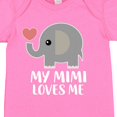 thumbnail image 4 of Inktastic My Mimi Loves Me Grandchild Boys or Girls Baby Bodysuit, 4 of 5