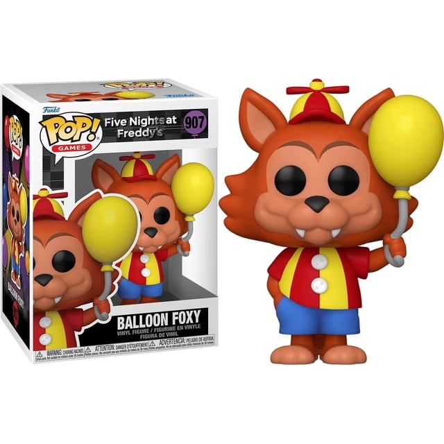 Funko Pop Games: Five Nights at Freddys - Foxy con Globo 907 Funko Funko