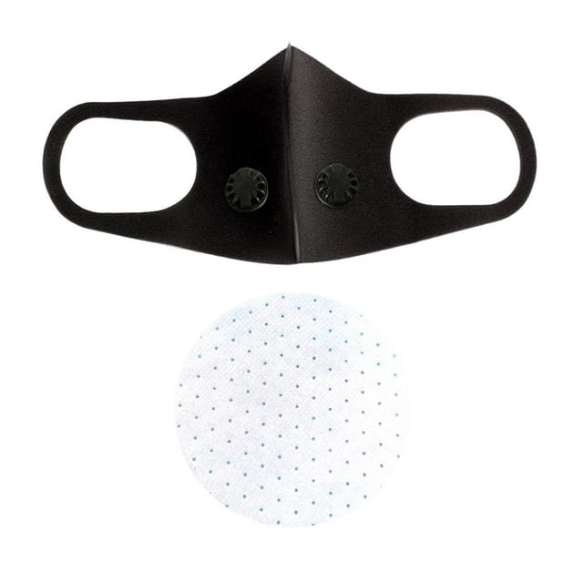 de válvula de aire doble anticontaminación reutilizable de polvo antivaho Colcomx Almohadillas de algodón para niños pequeños
