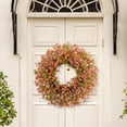 thumbnail image 4 of TNDBKQWR 13 Inch Wreath Christmas Halloween Outdoor Wreath, Door Wreaths Fall Decoration Wreath, Door Wreaths for Front Door Porch Wreath, 4 of 6
