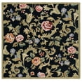 thumbnail image 2 of Safavieh Chelsea Georgiana Bordered Wool Area Rug, Black, 3' x 3' Square, 2 of 11