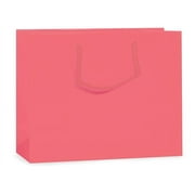 Coral Rose Matte Vogue Gift Bags (100 Pack ) 16x6x12"