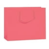 Coral Rose Matte Vogue Gift Bags (100 Pack ) 16x6x12"