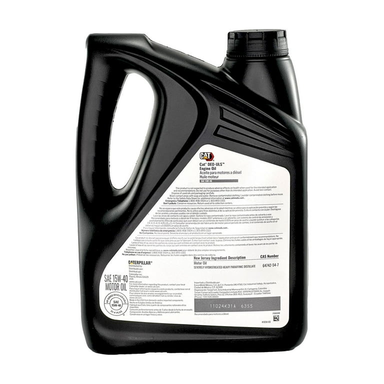 Cat 515-3973 DEO-ULS 15W-40 Engine Oil | 1 Gal. Jug, Case of