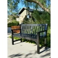 thumbnail image 3 of Innova Charleston 4 ft. Cast Aluminum Park Bench, 3 of 3