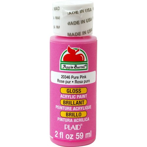 Apple Barrel Colors Pure Pink Paint, 2 Fl. Oz.