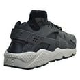 thumbnail image 3 of Womens Nike Air Huarache Run Premium Black Light Bone Dark Grey 683818, 3 of 6