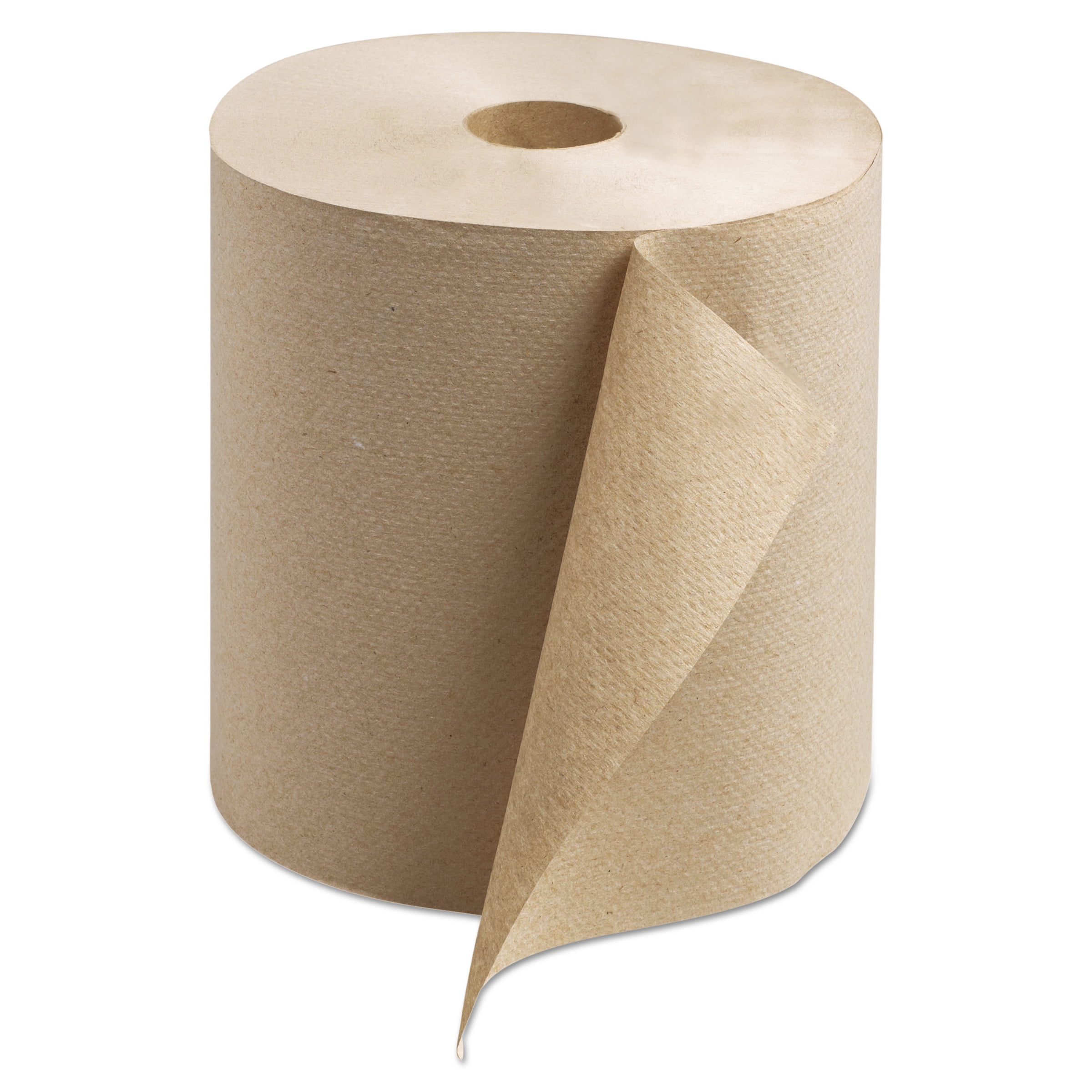 Case of 6 Rolls Y-Notched Natural Roll Towel 800' 