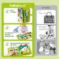 thumbnail image 2 of Juguetes Montessori de Busy Book hahaland para niños pequeños de 1 a 3 años, 2 of 9
