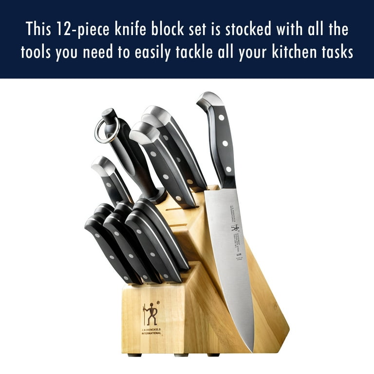 ZWILLING J.A. HENCKELS Solution Henckels 12 Piece Kitchen Knife