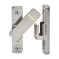 thumbnail image 4 of 90 Degree Barn Door Latch Lock, Heavy Duty Gate Latch Hardware, Door Lock for Sliding Barn Doors, Bathroom Cabinet Garden Gate, No-Drilling Required Black, 4 of 4
