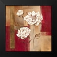 thumbnail image 2 of Verbeek-Van Den Broek 12x12 Black Modern Framed Museum Art Print Titled - Shimmering Blossom, 2 of 5