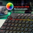 thumbnail image 3 of Teclado Gamer Mecanico BALAM RUSH DOMINATE EXPERT GK959 Switch Brown Inalambrico USB 2.4 GHz + BT 5.0 Tamaño 80% RGB, 3 of 5
