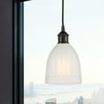 thumbnail image 3 of 616-1P-BK-G441 Innovations Lighting Brookfield - 1 Light Cord Hung Mini Pendant In Industrial Style-9.75 Inches Tall and 5.75 Inches Wide-Matte Black, 3 of 7