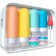 thumbnail image 1 of Contenedores de viaje de silicona, paquete de 18 botellas cosméticas de viaje., 1 of 1