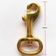 thumbnail image 2 of Perno de ojo giratorio de latón resistente, gancho a presión, Clip de correa para perro artesanal de cuero, 56mm Hugo Swivel Eye Bolt Snap, 2 of 6