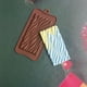 thumbnail image 5 of Molde para chocolate Molde para chocolate grueso y profundo para barritas rellenas Molde de silicona para chocolate para rellenar Knafeh Pistachio Chocolate, 5 of 5