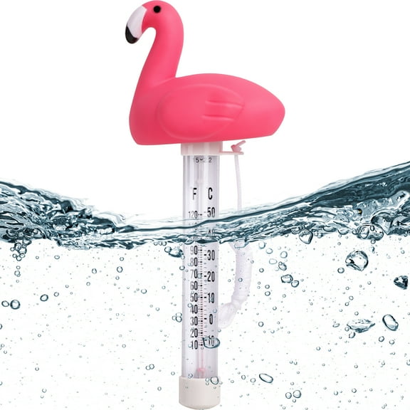 Boxgear Flamingo Floating Pool Gauge Thermometer