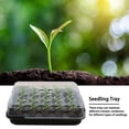 thumbnail image 4 of Seedling Tray with Lid Mini Greenhouse Grow Box Seed Starter Nursery Tray, 4 of 5
