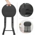 thumbnail image 4 of Folding Stool With Handle, Foldable Chair With Anti Slip Feet, Foldable Bar Stool With Capacity Of 600 Pounds, Adult Indoor And Outdoor Folding Stool, 4 of 9